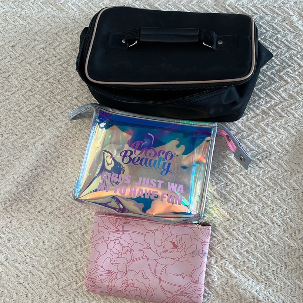 Makeup bag set 3 bags